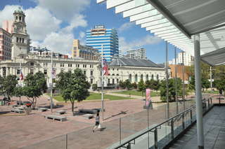 Flexjoint products used in the remedial waterproofing of Aotea Square, Auckland NZ